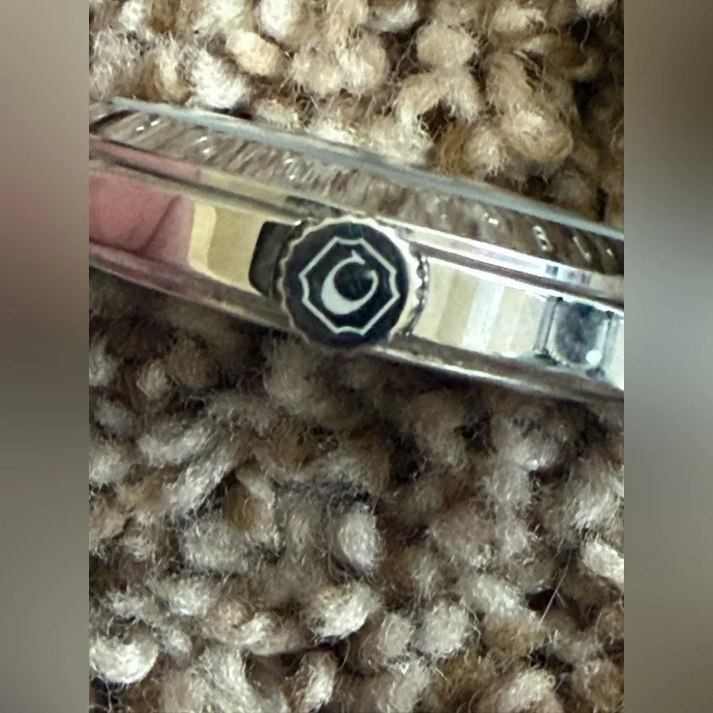 Coach White Signature Watch | Stainless Steel | Needs New Battery